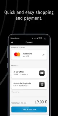 Mercedes me Store android App screenshot 0